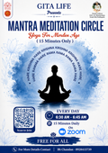 Online Mantra Meditation Circle