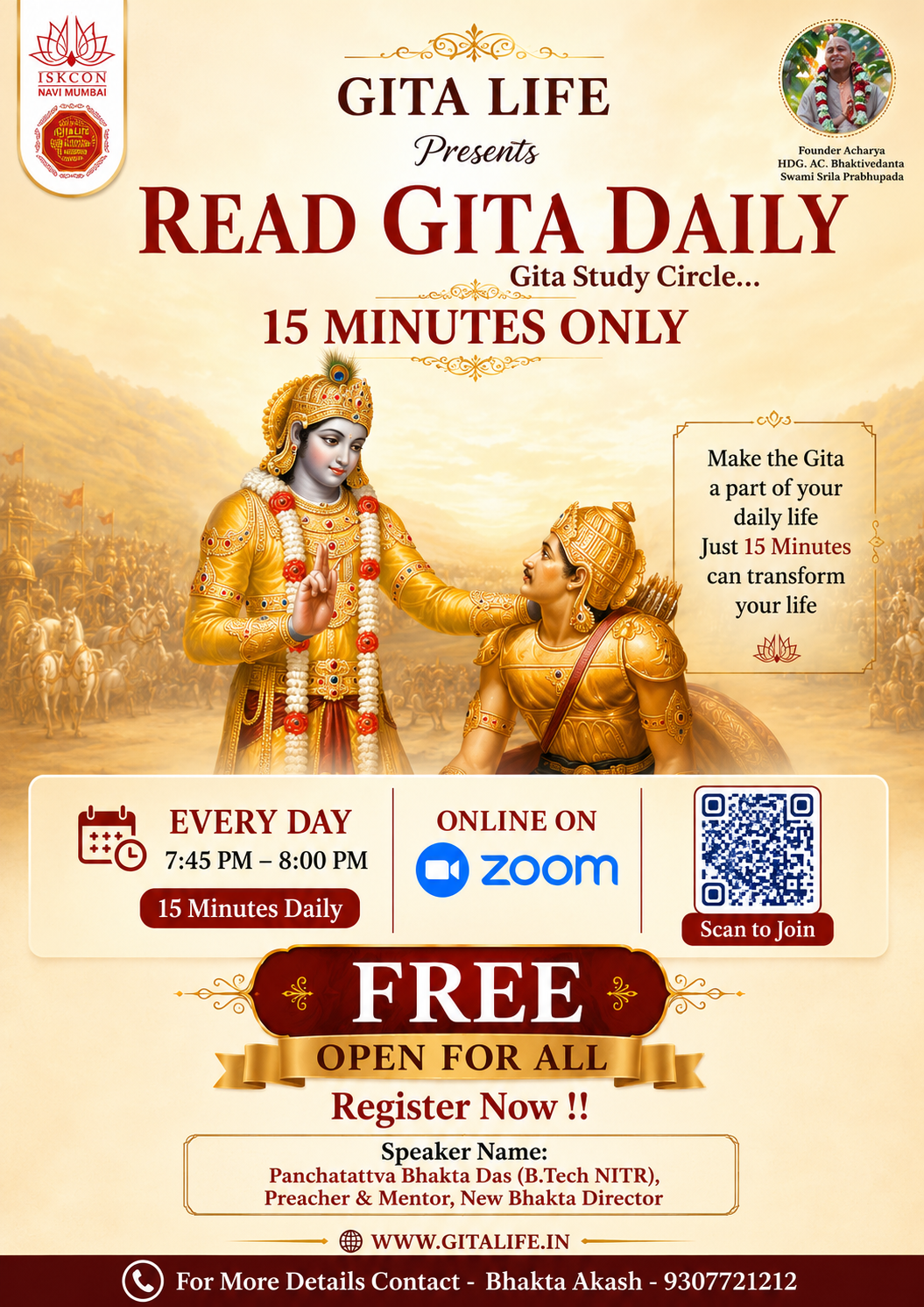 Read Gita Daily Circle